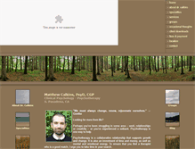Tablet Screenshot of drmatthewcalkins.com